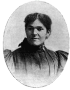 Emma Wilson, c. 1900.