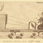 circa 1340 snaring birds
