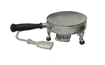1906-1915 electric hotplate top burner to stove.