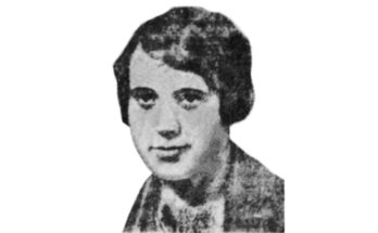 1930 photo of Janette Kelley of Swansdown flour before working at Pillsbury.