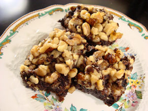 Palmer Brownies made in a home kitchen.