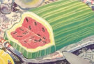Watermelon Cake.