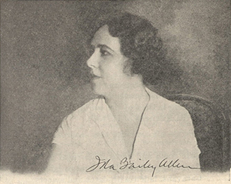 Ida Bailey Allen, 1910s