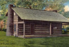 Davy Crockett's Tennessee log cabin.